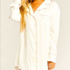 Show Me Your Mumu Beau Sleep Shirt - Bride